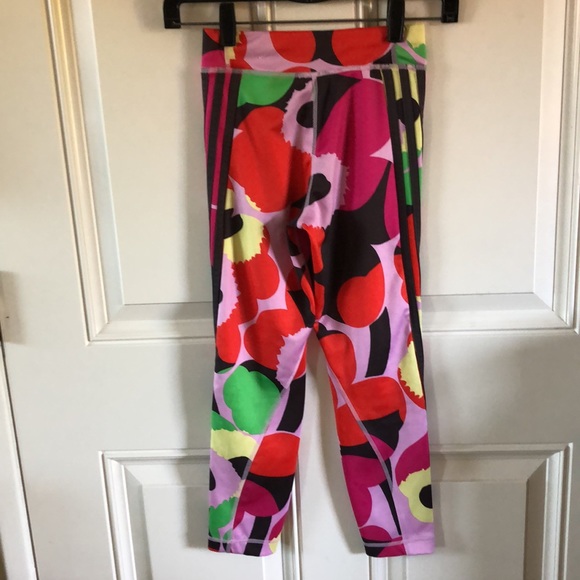 Girls Adidas x Marimekko training tights - Picture 8 of 9